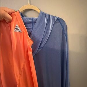 Columbia PFG XXL Vibrant Blue and Orange Hoodie